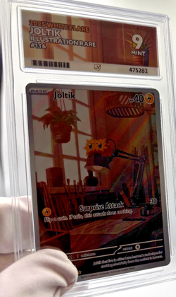 Pokemon Cards - ACE 9 Joltik 116/086 - White Flare IR - PSA BGS - Image 4