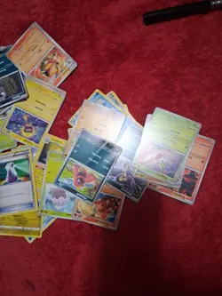 Pokemon 100+ Bulk Pokemon TCG Trading Cards In Perfect Grading Condition - Image 2