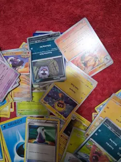Pokemon 100+ Bulk Pokemon TCG Trading Cards In Perfect Grading Condition - Image 4