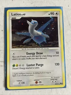 Pokemon Card TCG - Latios 4/17 - POP 7 Promo MP Holo - Image 1