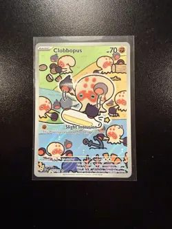 Pokemon TCG Clobbopus 207/191 Surging Sparks Illustration Rare Holo Card - Image 1
