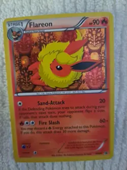 Flareon BW88 HOLO Black Star Promo Sylveon Collection Pokemon Card - Image 2