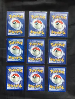 Pokemon Cards: Shadowless Base Set 43 Card Non-Holo Lot - Image 4