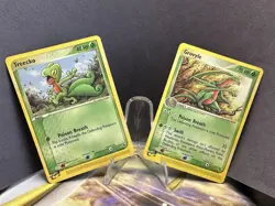 Treecko & Grovyle 75/31 Uncommon Pokemon Card (EX Ruby & Sapphire) Non Holo - MP - Image 1