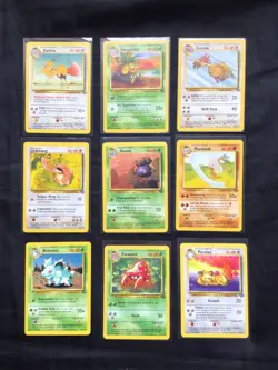 Pokemon Cards: Jungle 40 Card Non-Holo Lot - Image 3