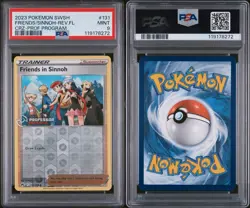 Pokemon TCG Friends In Sinnoh 131/159 PSA 9 Professor Program Stamped Promo Card - Image 3