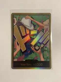 One Piece: The Best Vol. 2 PRB-02 Nico Robin Don!! Card Gold Frame ~ Pack Fresh - Image 1