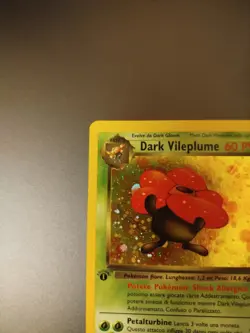 Pokemon Cards: Team Rocket 1st Edition Rare Holo: Dark Vileplume 13/82 - Image 2