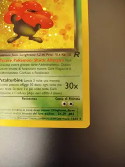 Pokemon Cards: Team Rocket 1st Edition Rare Holo: Dark Vileplume 13/82 - Image 4