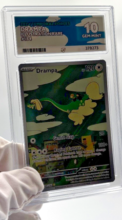 Pokemon Cards - ACE 10 Drampa 184/162 - Temporal Forces IR - PSA BGS CGC - Image 4