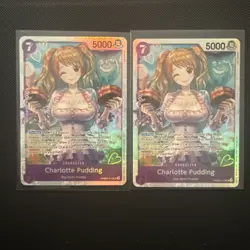 Charlotte Pudding PRB02-010 SR ONE PIECE Card The Best 2 - ONE PIECE ENGLISH 2x - Image 1