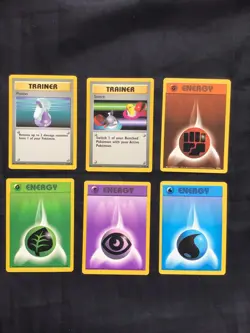 Pokemon Cards: Base Set 12 Card Non-Holo Lot - Image 3