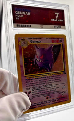 Pokemon Cards - ACE 7 Gengar 5/62 - Fossil Set Holo - PSA BGS CGC - Image 3