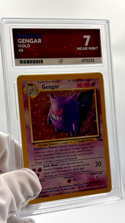 Pokemon Cards - ACE 7 Gengar 5/62 - Fossil Set Holo - PSA BGS CGC - Image 4