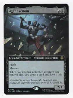 Magic - Agent Venom R 0255 (Extended Art) Marvel's Spider-Man Foil - Image 1