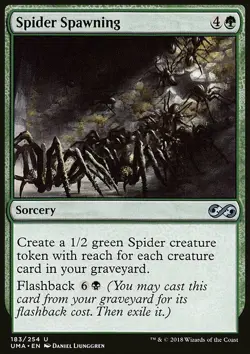 Magic the Gathering MTG Spider Spawning (183) Ultimate Masters LP - Image 1