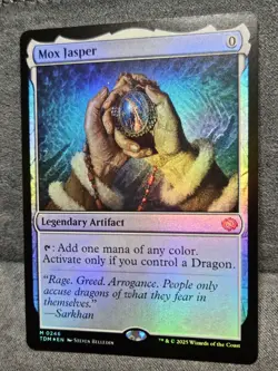 Mox Jasper - 0246 - Tarkir: Dragonstorm FOIL NM - Image 3