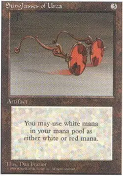 Light Play x 1 Sunglasses of Urza Alternate Fourth Edition - Image 1