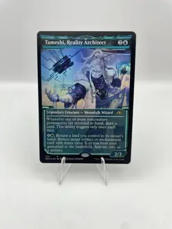 Tameshi, Reality Architect (Showcase Foil, #375) - MTG Kamigawa: Neon Dynasty - Image 1