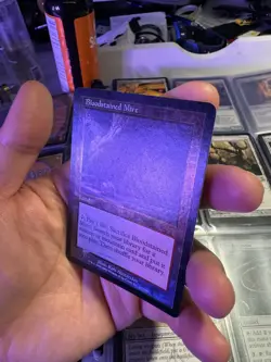 Onslaught Bloodstained Mire CGC Magic MTG FOIL (1004) PSA Graded - Image 4