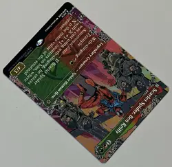 MTG Marvel’s Spider-Man Scarlet Spider Legendary Creature RARE FOIL #0214 - Image 4