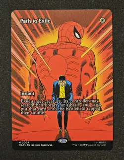 Path To Exile 0004 Regular Borderless Marvels Spider-Man - Image 1