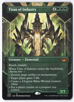 Titan of Industry (Borderless) M Streets of New Capenna 289 NM - Image 1