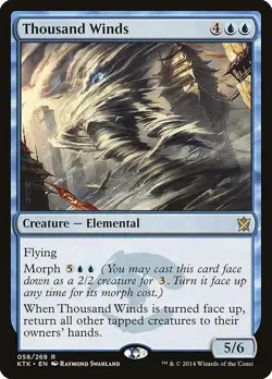Thousand Winds Khans of Tarkir Light Play MTG Magic DNA GAMES - Image 1