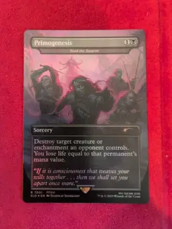 MTG - Primogenesis - Feed the Swarm 7001 (Rainbow Foil) Secret Lair Drop Foil - Image 1
