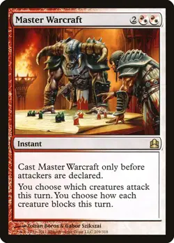 1x Master Warcraft NM Eng MTG - Commander 2011 - Image 1