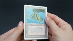 Volcanic Island Magic Card Dual Land Revised MTG Reserved List - Image 2