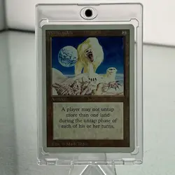 Winter Orb Revised Edition Magic The Gathering Artifact Card - Image 1