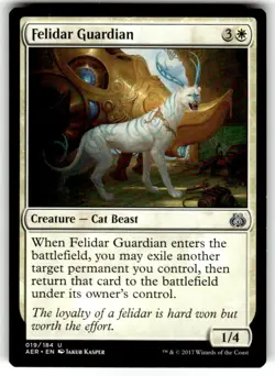 Felidar Guardian Aether Revolt Regular MTG - Image 1
