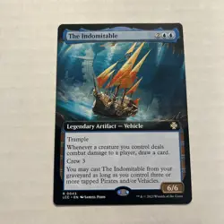 THE INDOMITABLE Magic the Gathering MTG Lost Caverns of Ixalan Borderless - Image 1
