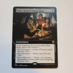 Magic the Gathering - Black Market Connections (Extended) - Commander Legends NM - Image 1