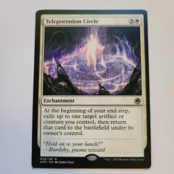 Magic the Gathering - Teleportation Circle Adventures in the Forgotten Realms NM - Image 1