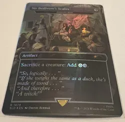 🌟 MTG Sir Bedivere's Scales Ashnod's Altar 🌟 FOIL Secret Lair Monty Python 🌟 - Image 1