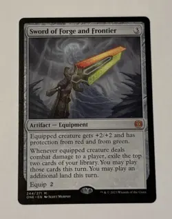 MTG Sword of Forge and Frontier - Phyrexia: All Will Be One LP - Image 1