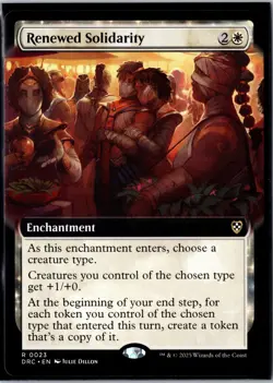 Renewed Solidarity (Extended Art) R Commander: Aetherdrift 23 NM - Image 1