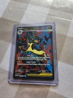 Pokemon TCG Mega Lucario EX 160/132 Ultra Rare Holo NM Mega Evolutions Full Art - Image 1
