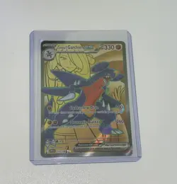 Pokemon TCG 215/182 Cynthia's Garchomp Ex Destined Rivals Ultra Rare Card - Image 1