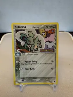 Nidorina 34/101 Reverse Holo Stamped EX Dragon Frontiers Delta Species Pokemon - Image 1