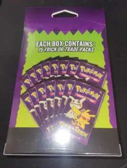 Pokemon TCG Trick or Trade Hanger Box 15 Packs - Image 3