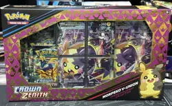 Pokemon Sword & Shield Crown Zenith Morpeko V-Union Premium Treasures Collection - Image 1