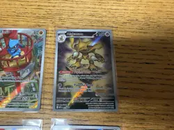 Pokemon Mega Evolution ETB Promo Lot Riolu And Alakazam Pokemon Center Versions - Image 3