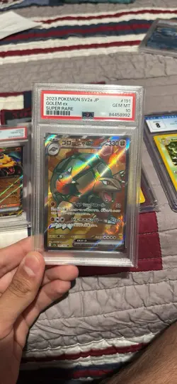 (Pokemon) Golem ex - PSA GEM MT 10 - 2023 SV2a Japanese Set (191/165 SR) - Image 1