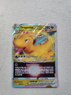 Pokemon TCG Dragonite VSTAR Pokemon GO 050/078 Holo Ultra Rare LP Free Shipping - Image 1