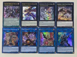 Yugioh Red Eyes Black Dragon Deck Summoned Metal Wyvern Five Soul - Free Pack - Image 2