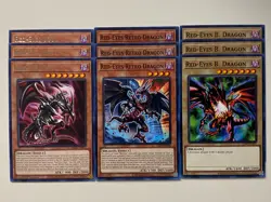 Yugioh Red Eyes Black Dragon Deck Summoned Metal Wyvern Five Soul - Free Pack - Image 4