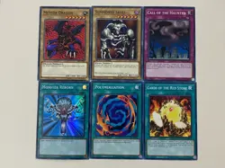 Yugioh Red Eyes Black Dragon Deck Summoned Metal Wyvern Five Soul - Free Pack - Image 5